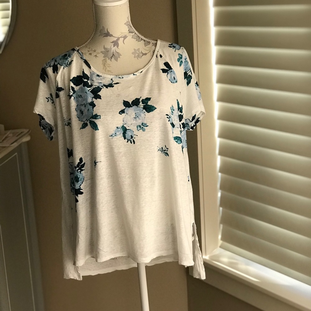 Lucky  Brand floral t-shirt 1X🍀